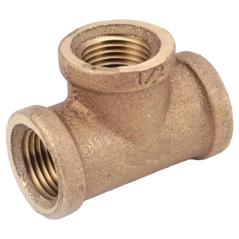 Anderson Metals 3/4 . FIP X 3/4 . D FIP Brass Tee Pack 5