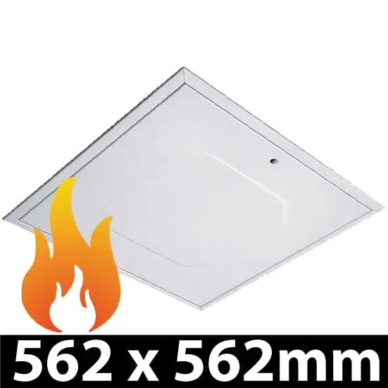 Loft Hatch 562x562 Fire Rated Security Lock Access Panels - One-only Hatch - GL271F