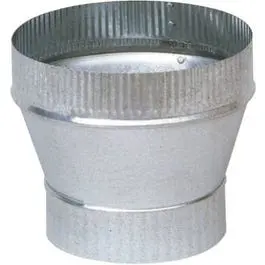 Furnace Taper Increaser Galvanized 24-Gauge 7 x 8-Inch HVAC Systems Imperial