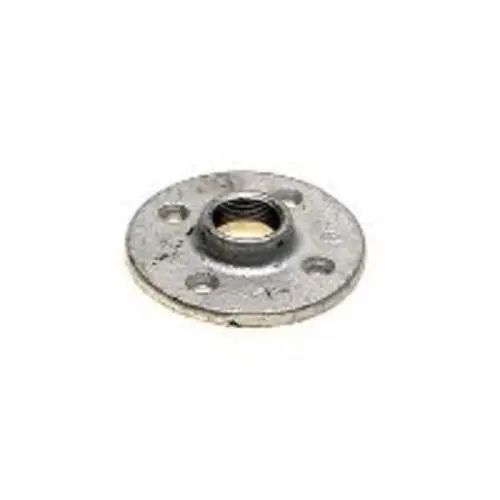 Worldwide Sourcing 27-1G 1 Inch Galvanized Malleable Iron Floor Flange