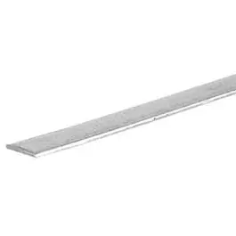 Galvanized Flat Bar 12-Gauge 1 x 72-Inch Sturdy Construction Use Various