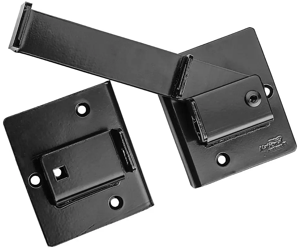 National Hardware N109-001 Spb1130 Heavy Duty Flip Latch Black