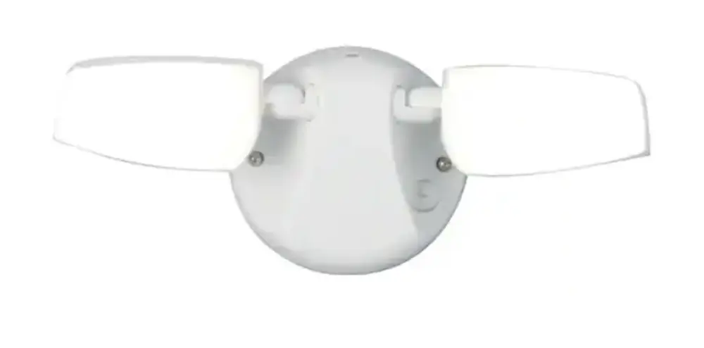 Halo FT 60-Watt 180° White Outdoor Integrated LED Flood Buoyant Dusk to Dawn - Damaged Box