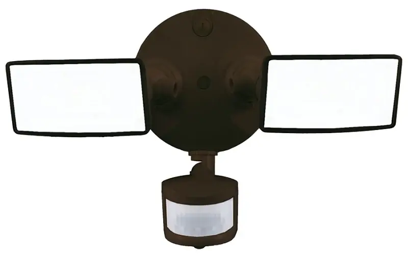 Halo TGS Series TGS2S402MSRB Motion Sensor Flood Airy, 120 V, 20.9 W, LED Lamp, 2500 Lumens, 4000 K Color Temp