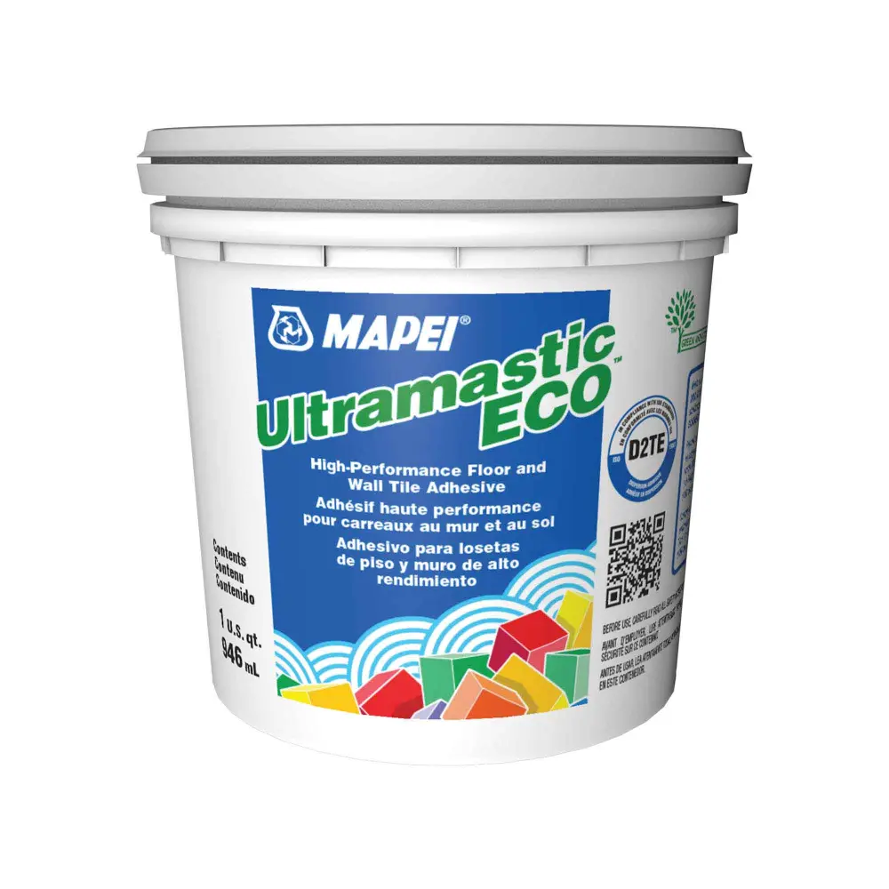 Ultramastic Eco Optimized Floor and Wall Tile Adhesive, 946 ml