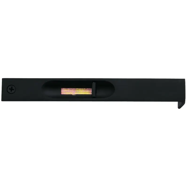 0626.190 6 Flush Bolt Satin Black Finish