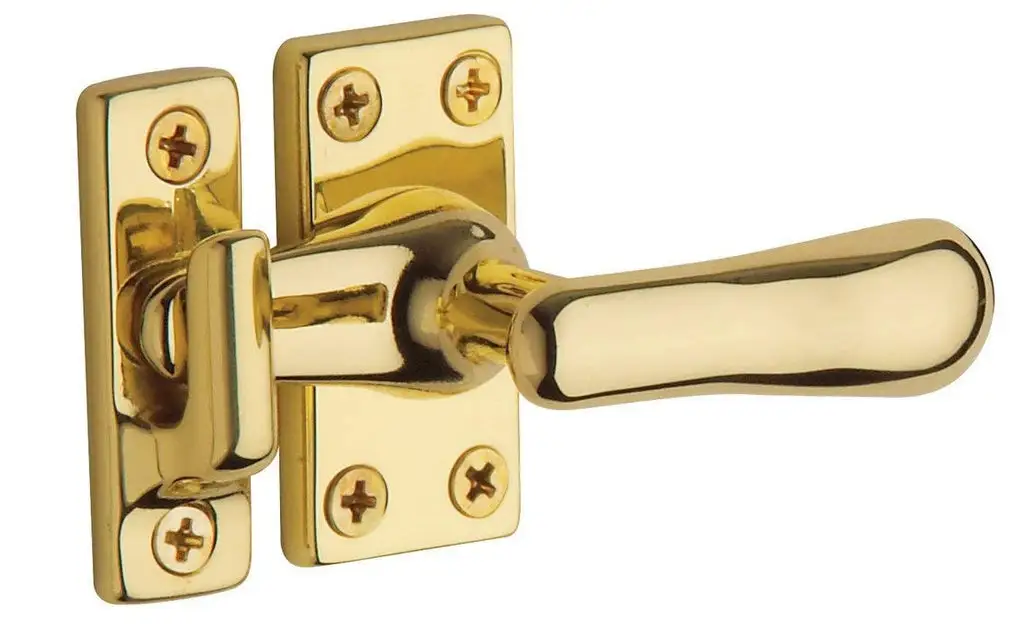 Flush Bolt Polished Brass - Best Builders Hardware Equipment Store BALDWIN