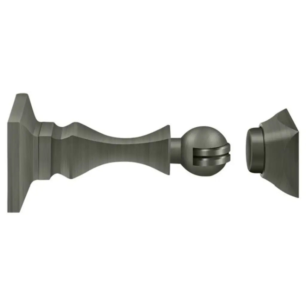 Deltana MDHF25BP15 Flush Mount Magnetic Door Holder Satin Nickel Finish