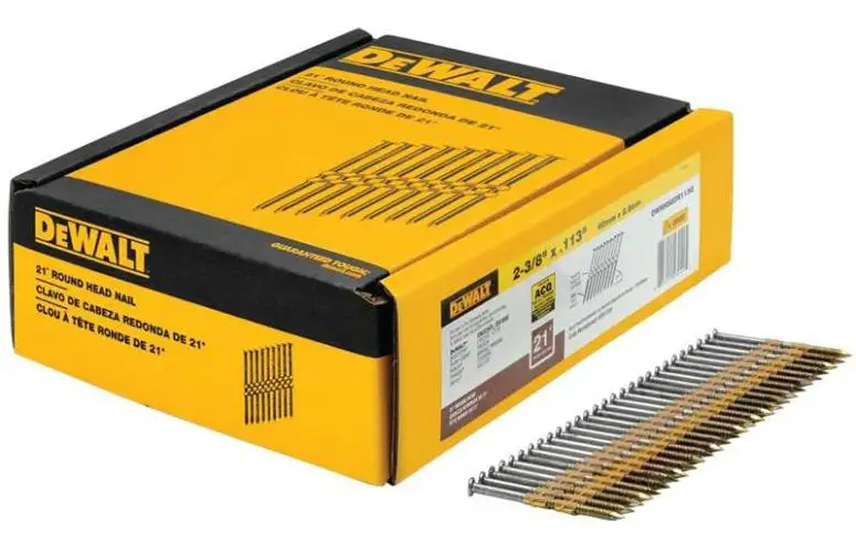 15-Degree Coil Framing Nails - Best Low Price Home Hardware Equipment DeWalt