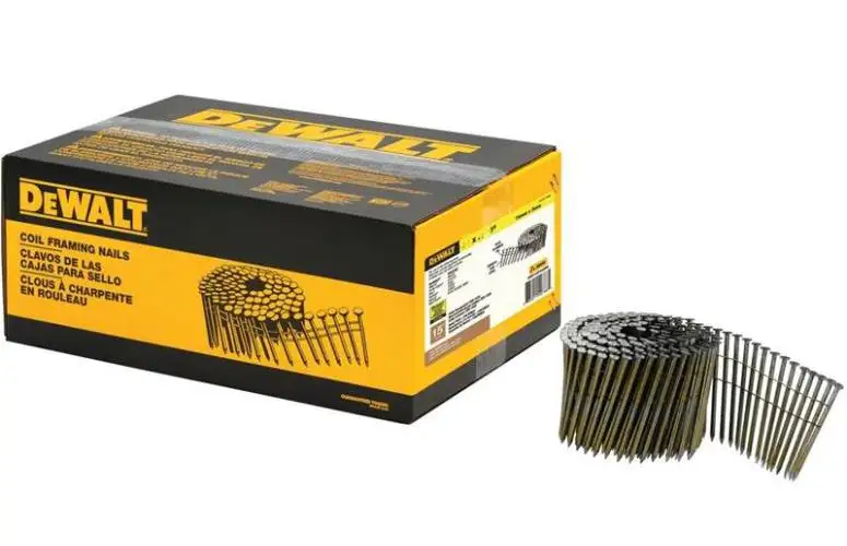 15-Degree Coil Framming Nails - Shop Home Hardware Tools DeWalt