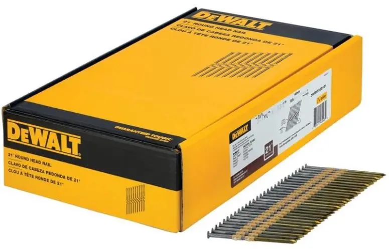 21-Degree Ring Shank Framing Nails - Construction Hardware Goods on Sale DeWalt