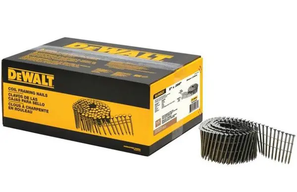 DeWalt DWC6P99D 15-Degree Coil Framing Nails 0.099 x 2 Inch Construction and Framing