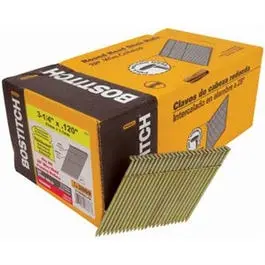 Full Head Stick Nail Galvanized Wire Weld 3.5 x .131-Inch 2000-Count Stanley Bostitch