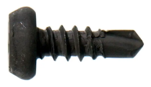 Hillman 47182 Self-Drilling Point Pan Head Framing Screws Black #7x7/16 Inch Lb Hillman Fasteners