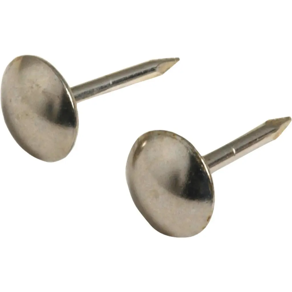 Hillman 16 Gauge Steel Round Head Furniture Nails 25 Count