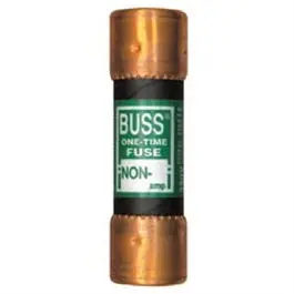Cartridge Fuse Type NON 25-Amp 250-Volt Replacement Cooper Bussmann