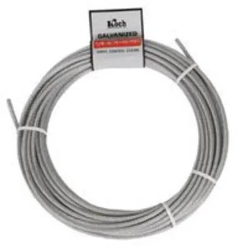 Koch A40124 7x7 1/8 x 50 Galvanized Cable Rigging and Construction