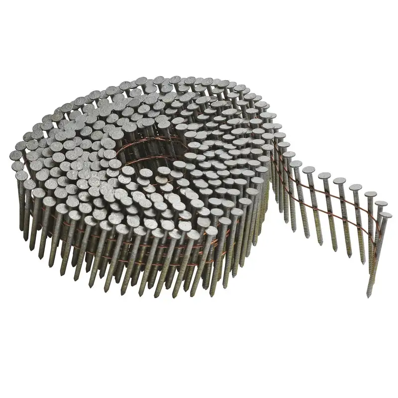 Bostitch 1-1/2 . L X 10 Ga. Straight Strip Galvanized Metal Connector Nails 21 deg 1000 pk