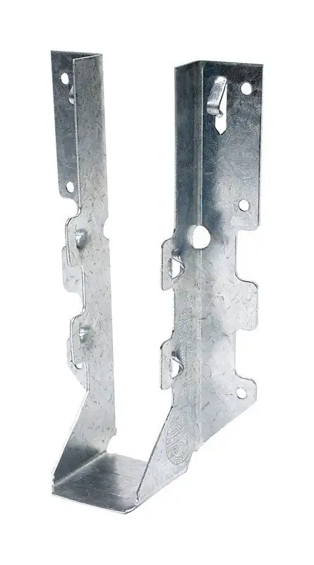 Simpson Strong-Tie Galvanized Steel Joist Hanger 6.63x1.56 Inch Pack 50