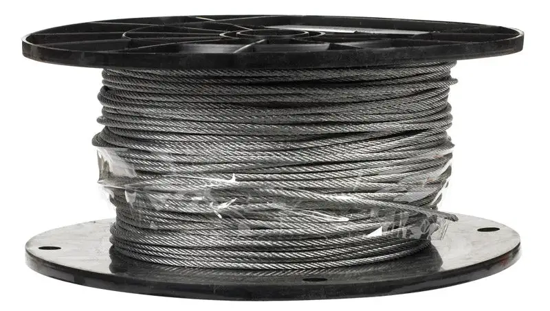 Campbell Galvanized Steel 3/32 . x 500 ft. Aircraft Cable
