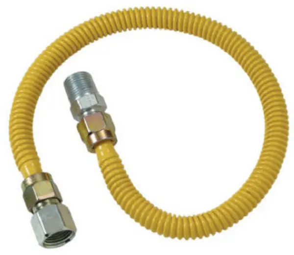 BrassCraft CSSD54-18P Stainless Steel Gas Connector 18 Inches Flexible Hose