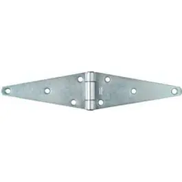 6-Inch Zinc Strap Gate Hinge Heavy Duty Rust Resistant Gates and Doors National Hardware