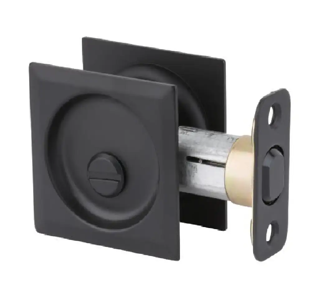 National Hardware N109-080 SmartKey Gate Lock Black