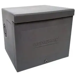 Generator Power Inlet Box Resin 30A Safe Power Transfer Generac