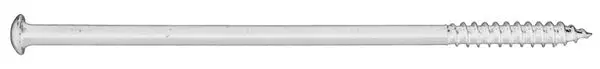 Hillman 47810 GutterTite Screws 5/16 x 7 Inch White 25-Pack Gutter Installation Hillman Fasteners