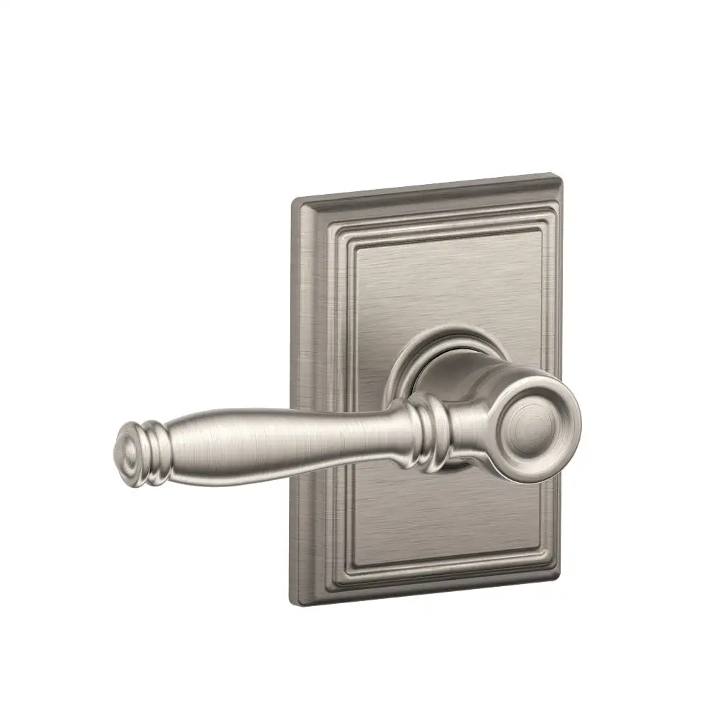 Addison Collection Birmingham Hall and Closet Lever Aged Bronze - Best Building Hardware Schlage