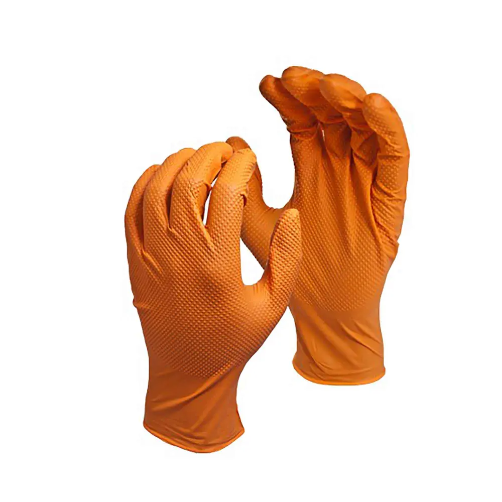 Green Monkey 6 Mil Disposable Latex Gloves, Super-sized (50 Units)