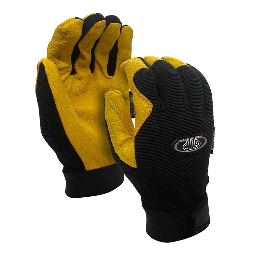 High-Performance Protective Gloves Goat Leather, Large
