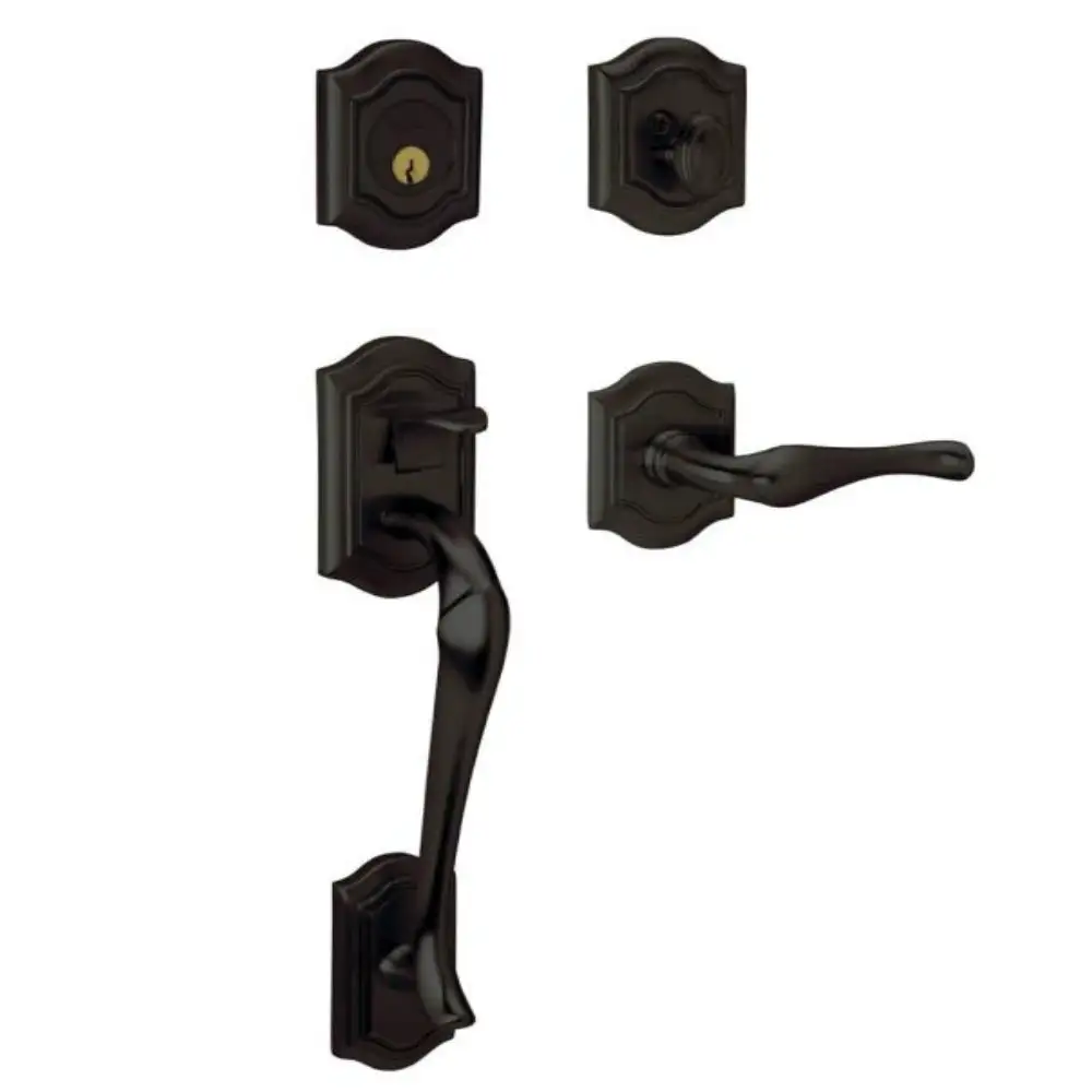 Bethpage Single Cylinder Handleset - Home Hardware Repair Tools Doors BALDWIN