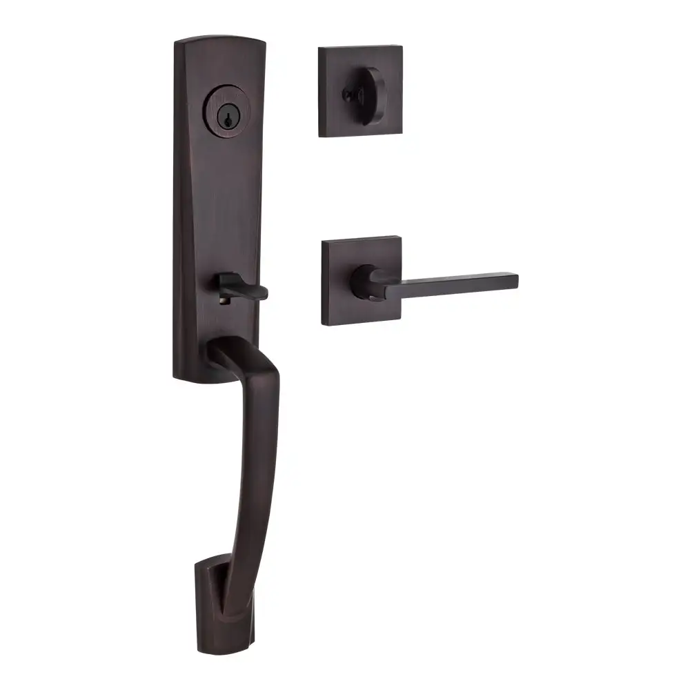 Reserve Miami Square Lever Door Handleset - Best Construction Hardware Goods BALDWIN