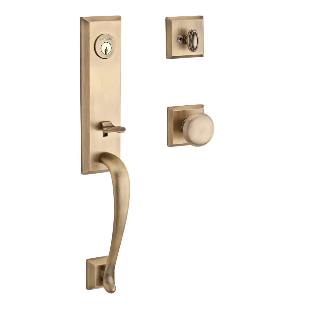 Reserve Single Cylinder Del Mar Handleset - Low Price Home Hardware Products BALDWIN