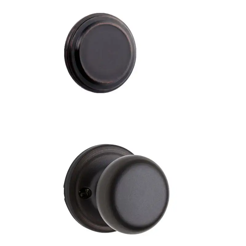 Hancock Knob Interior Dummy Handleset - Shop Building Hardware Tools Kwikset