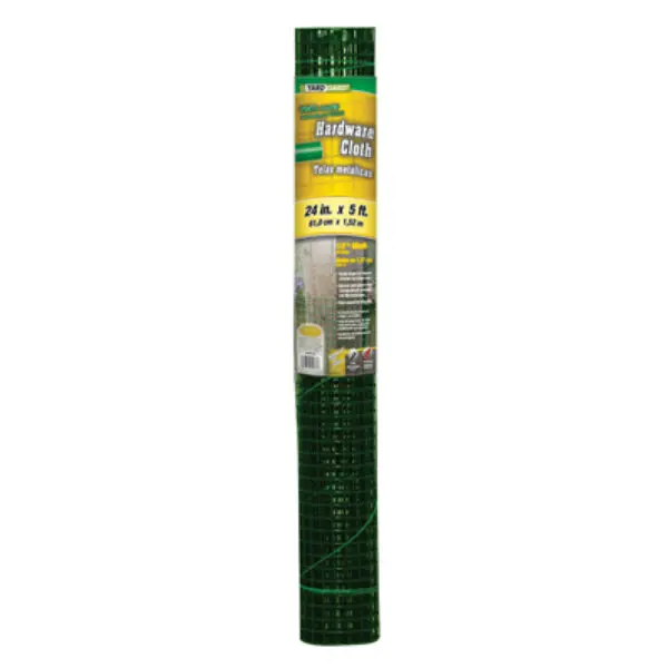 YardGard 308253B Galvanized Hardware Cloth PVC Coated 19-Gauge 24" x 5' Fencing and Protection