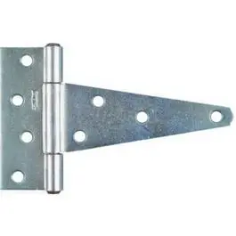 5-Inch Extra Heavy T Hinge Barn Doors and Gates Rust-Resistant Steel National Hardware