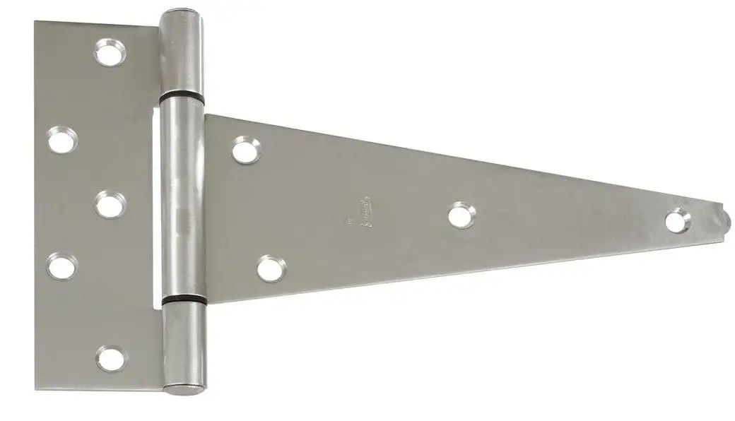 National Hardware N342-535 285 Extra Heavy T Hinges Stainless Steel 10 Pack