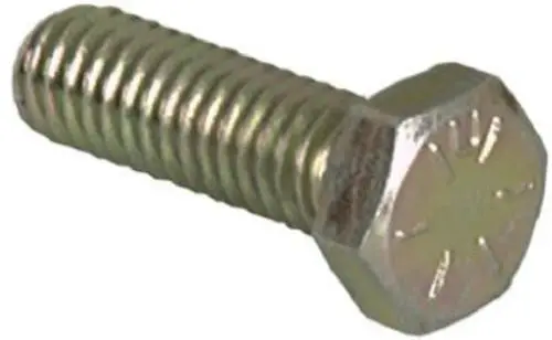 Zinc Plated Hex Head Bolt Grade 2 5/8-11 x 10 Inches Home Hardware Hillman Fasteners