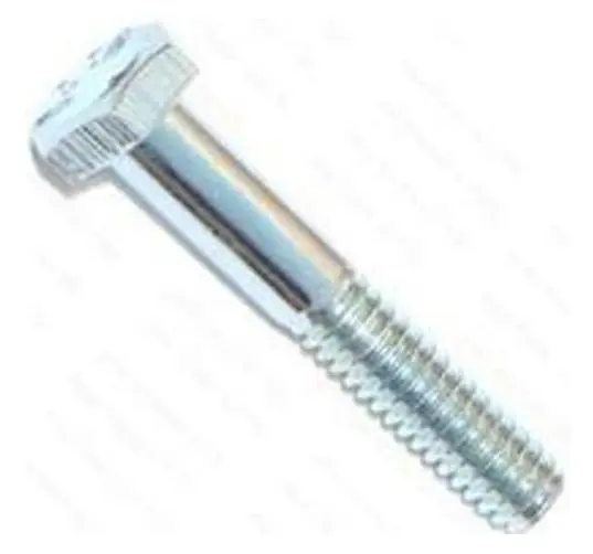 Midwest 00007 1/4X1-1/2In Zinc Hex Bolt Gr2 Heavy Duty Fastener Midwest Products