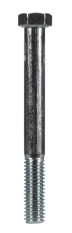 Hillman 7/16 x 3-1/2 Inch Heat Treated Zinc Steel Hex Head Cap Screw 25 Pack