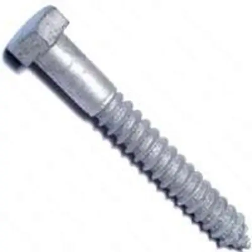 Midwest Products 05596 Galvanized Hex Large Screws 1/2X4 Heavy Duty Construction