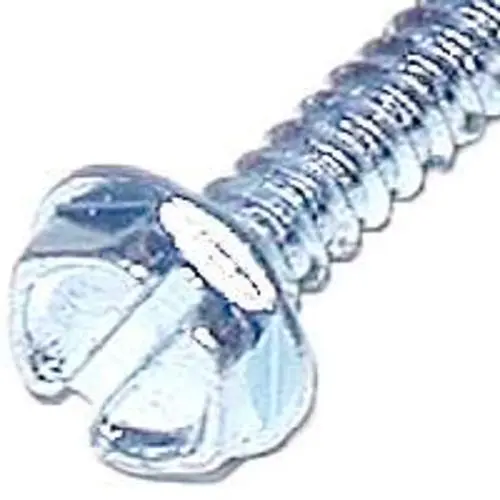 Midwest Products 02938 10 x 1-1/4" Slotted Hex Washer Head Screw