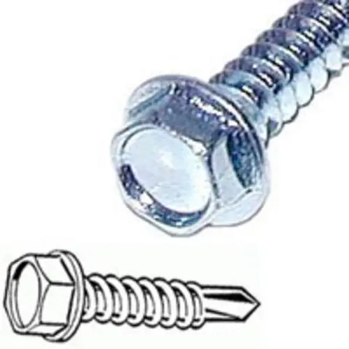 Midwest 10480 Hex Washer Head Screw 8 x 1-1/2 Inch Wood and Metal Midwest Products