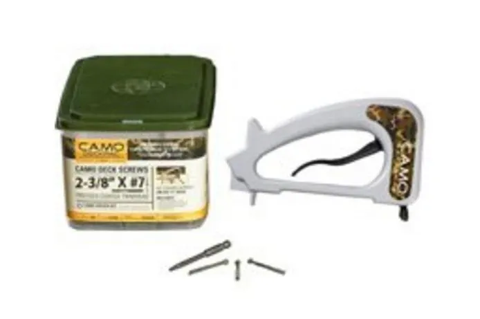 Camo 345110 DeckPac Hidden Fastener Kit 2-3/8 Composite and Wood Decking