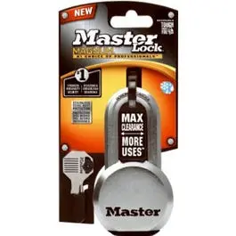 Magnum Solid-Steel High-Security Padlock Master Lock