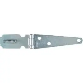 4-Inch Zinc Hinge Hasp Secure Door Locking National Hardware