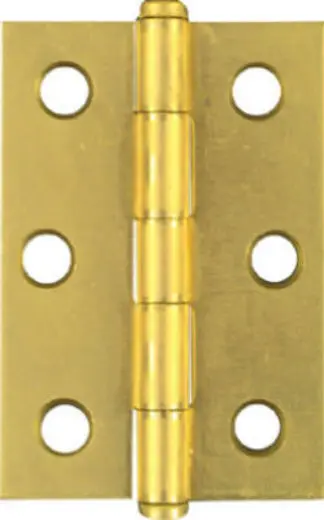 National Hardware N146-753 Cabinet Hinge 2-1/2 Inch Brass