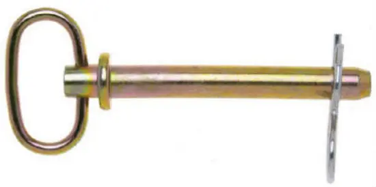 Campbell Hitch Pin Clip 3/4 x 6-1/4 Inch Yellow Chromate